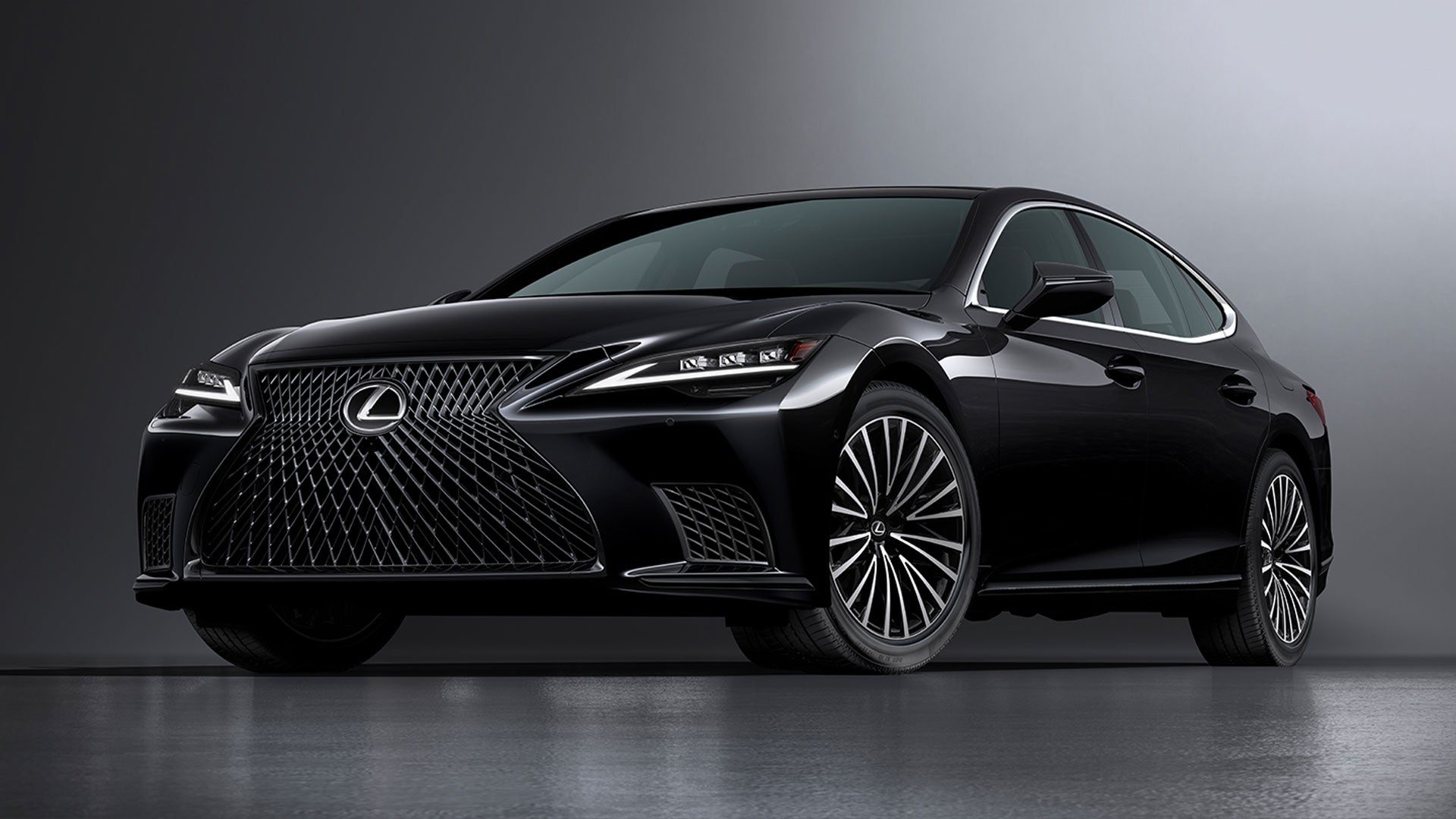Lexus LS shown